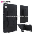 Shockproof silicon cases for sony z5 holster stents cellphone covers